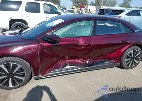 2025 Lucid Air Pure z USA, uszkodzony, nr VIN 50EA1PGA8SA005349